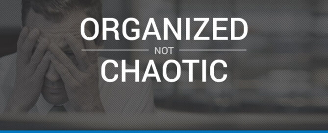 adc organized not chaotic