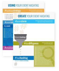 Event Hashtag Planning Worksheet & Checklist