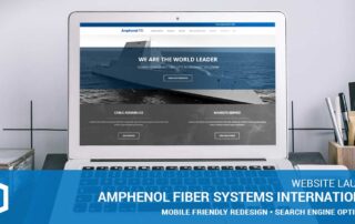 Amphenol Fiber Systems International Website Design