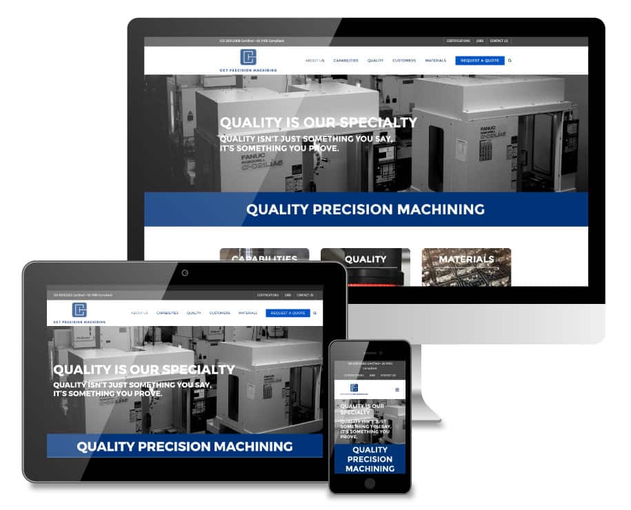 Responsive Website Development | CCT Precision | Powerful Digital Marketing