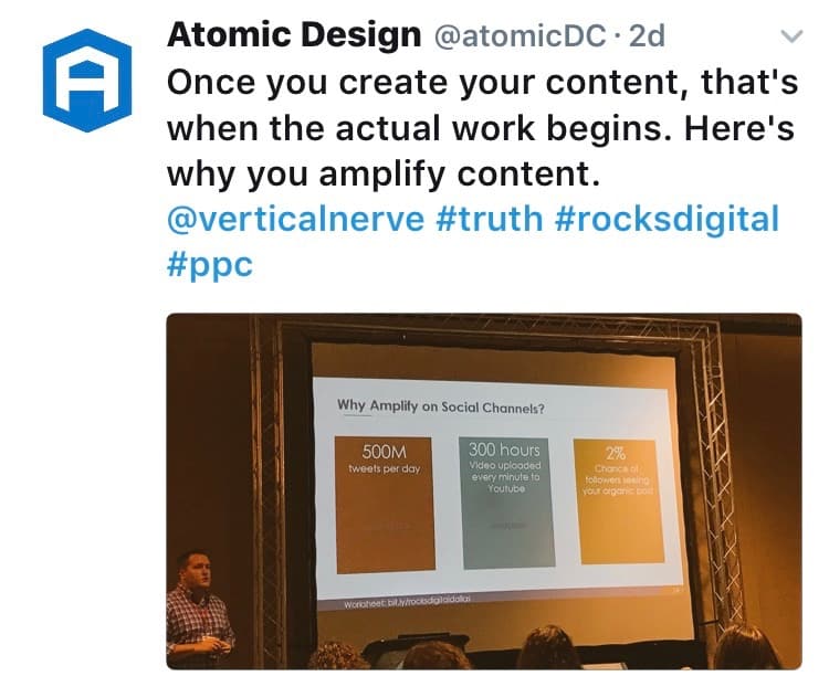 Atomic Digital Marketing Conference Blog Rocks Digital