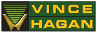 vince hagan logo white