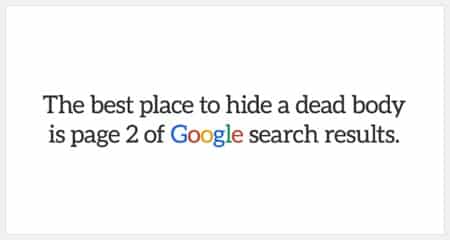 hide a body page 2 google search