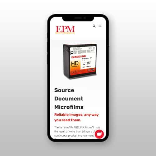 EPM iphone product