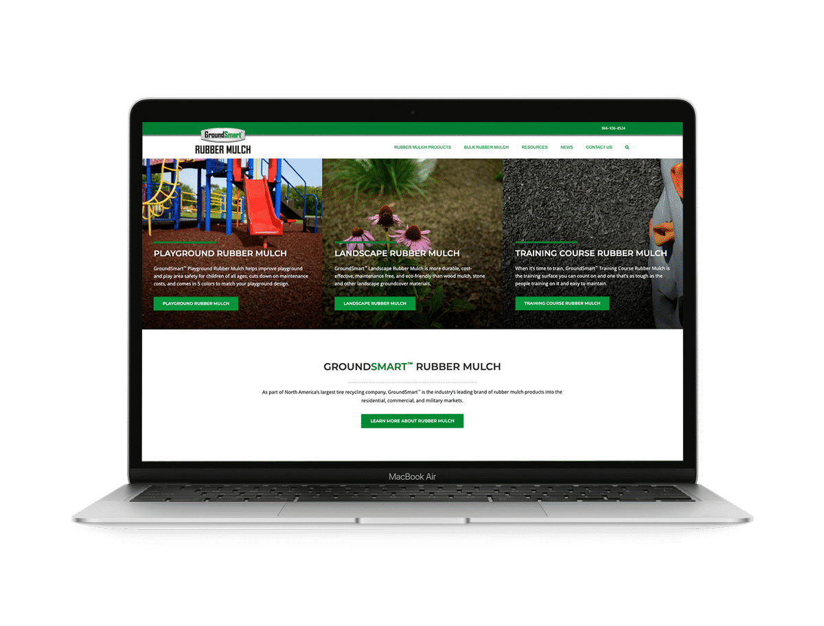 GroundSmart Rubber Mulch Digital Marketing Case Study GroundSmart Rubber Mulch Digital Marketing Case Study