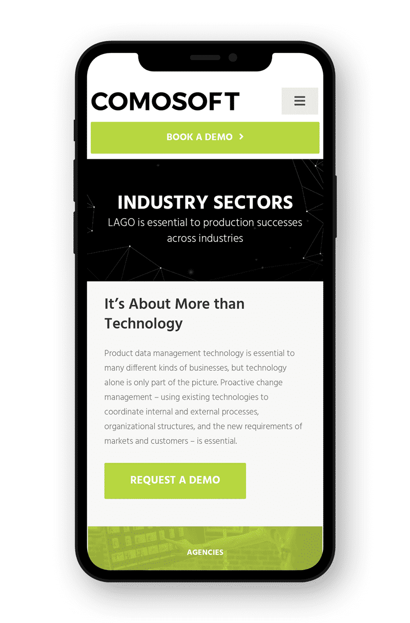 Awntech Digital Marketing Case Study Mobile Website Design