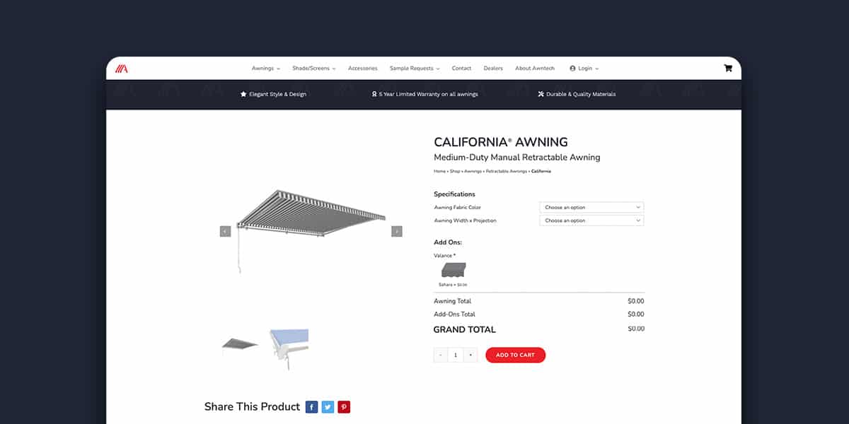 Awntech 5 Awntech Product Page