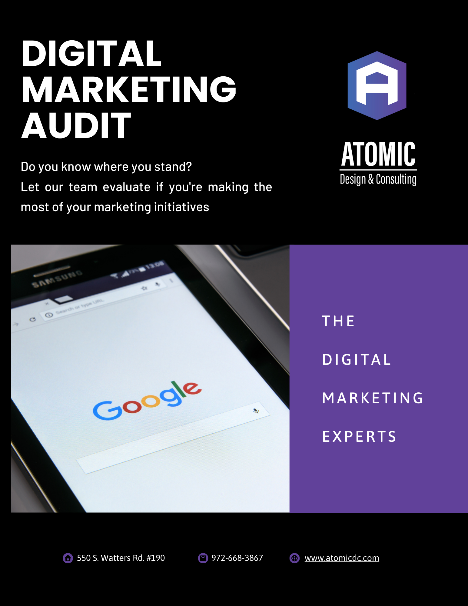 digital marketing agency dallas audit