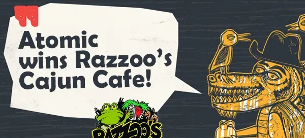 Atomic wins Razzoo's Cajun Cafe - Digital marketing agency for restaurants