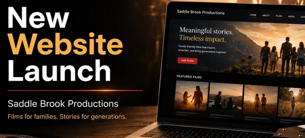 Website Design Agency - Launches new Saddle Brook Productions website
