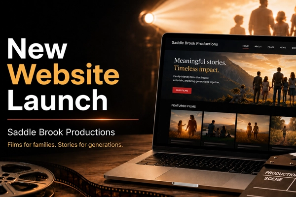 Website Design Agency - Launches new Saddle Brook Productions website